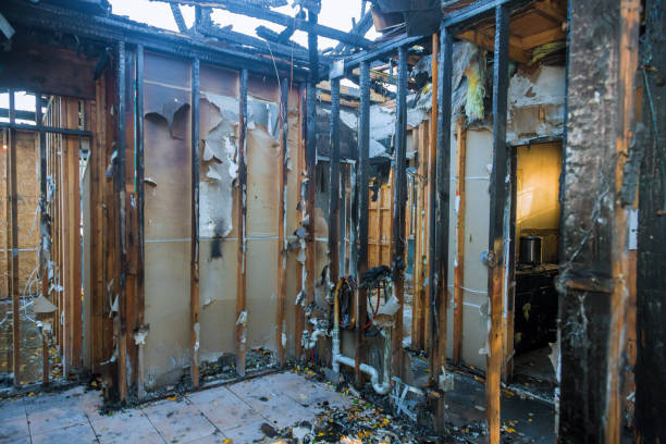 Professional Fire Damage Repair technician working in Mabton, WA